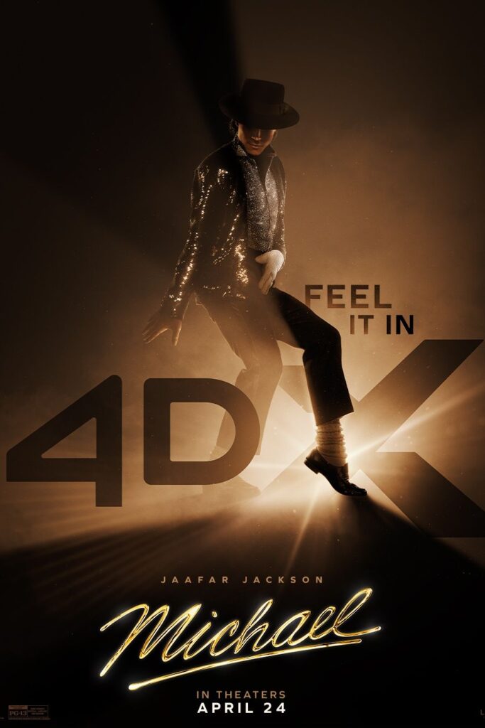 MICHAEL – Nouveau Poster 4DX pour le Biopic