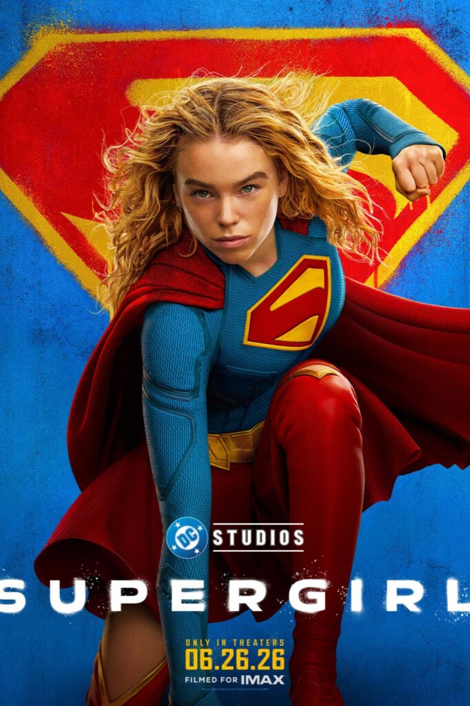 SUPERGIRL – Nouvelle affiche pour le film DC Studios