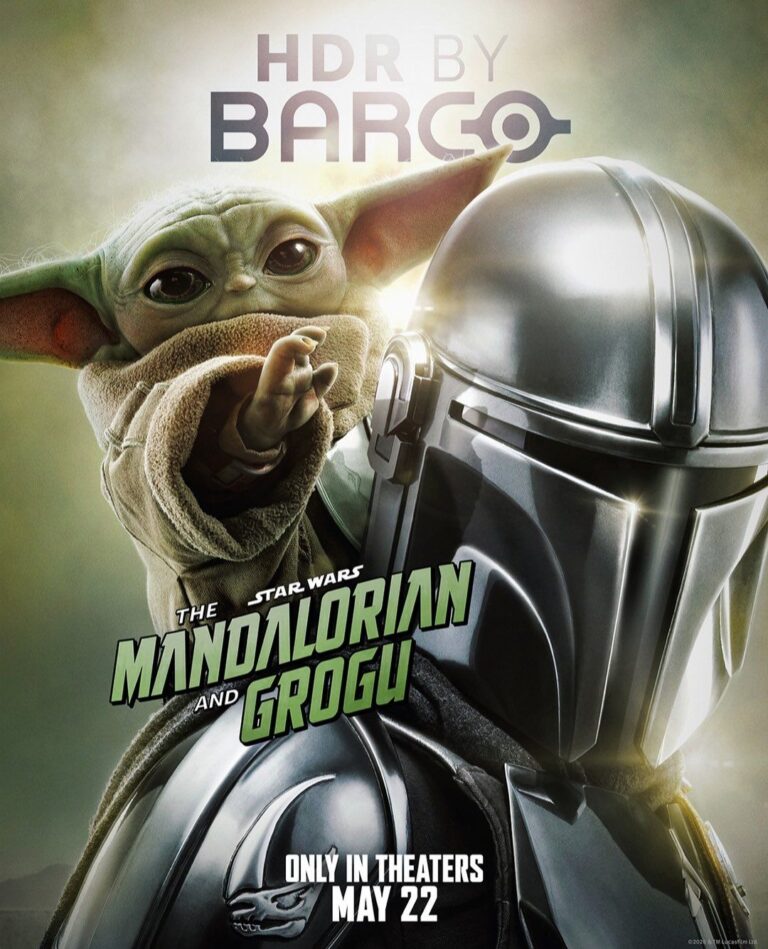 THE MANDALORIAN AND GROGU poster barco