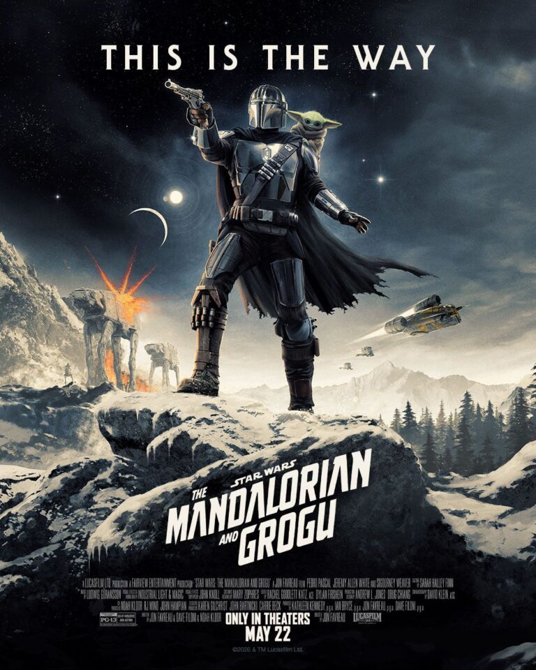 THE MANDALORIAN AND GROGU poster this is the way