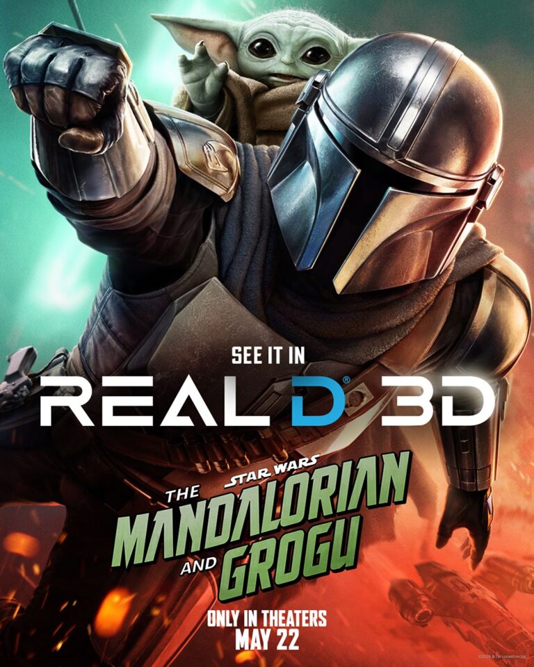 THE MANDALORIAN AND GROGU poster realD