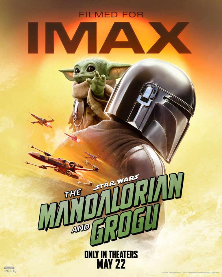 THE MANDALORIAN AND GROGU poster imax