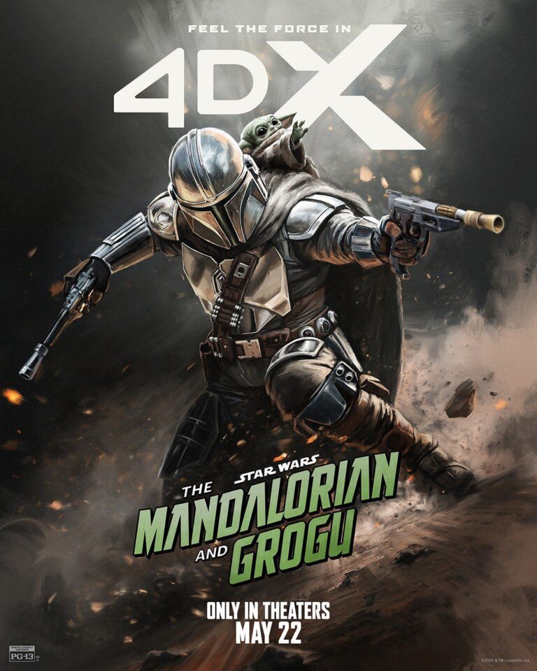 THE MANDALORIAN AND GROGU poster 4dx