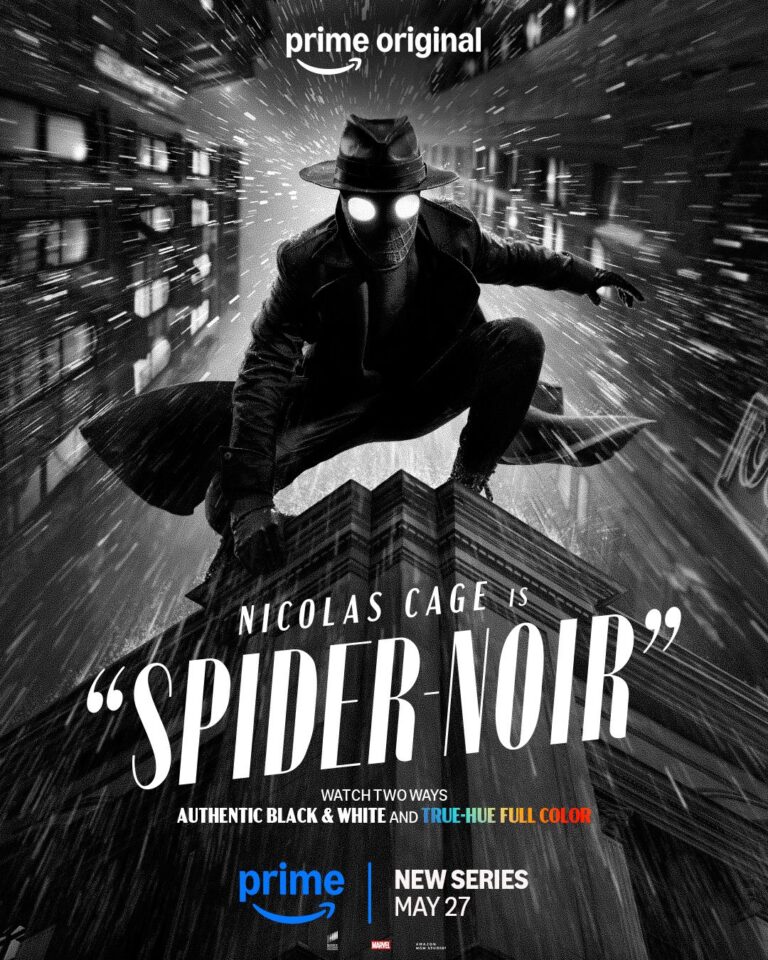 SPIDER-NOIR poster 3 BW