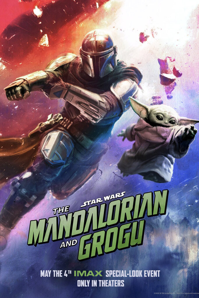 THE MANDALORIAN AND GROGU – Avalanche de nouveaux posters pour le film STAR WARS