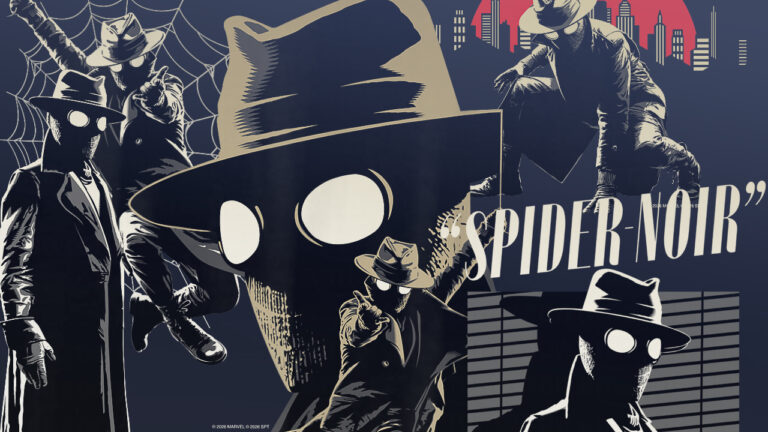 SPIDER-NOIR – Les Images Promotionnelles de la Série