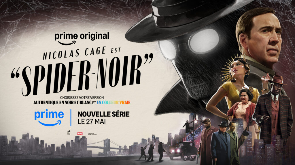 SPIDER-NOIR – Le Final Trailer, des affiches et le plein d&rsquo;images pour la série Prime Video